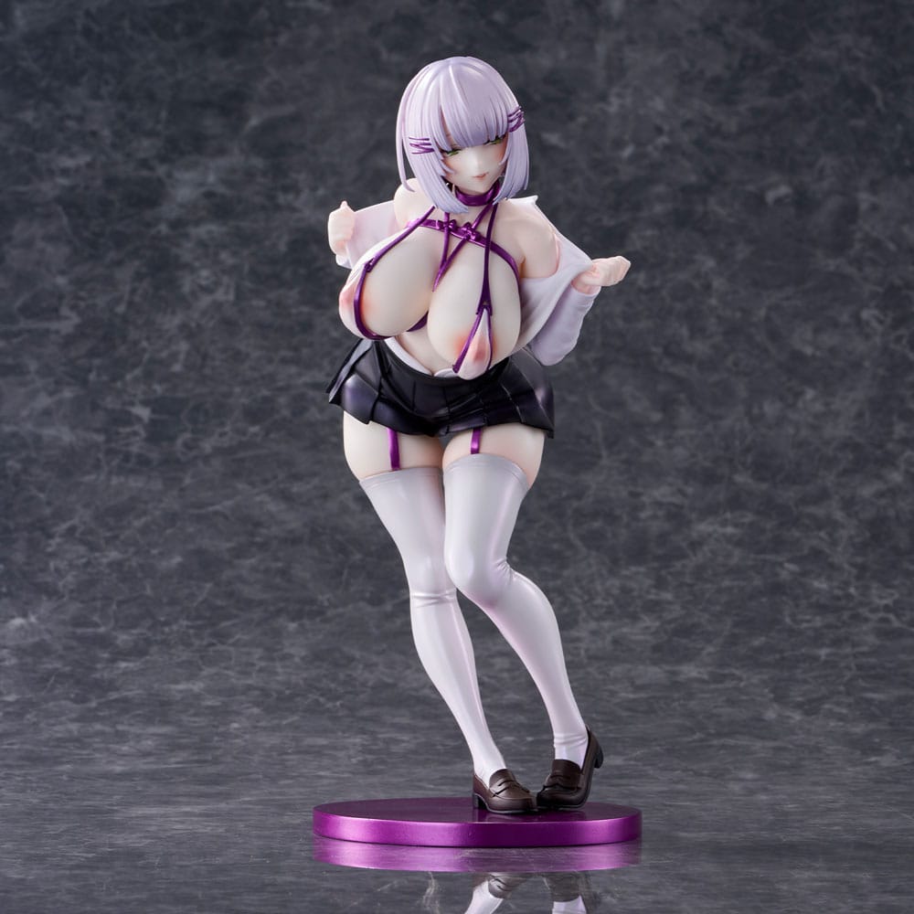 Original Character statuette PVC Silver-haired girl Illustration by Mitsudoue 25 cm