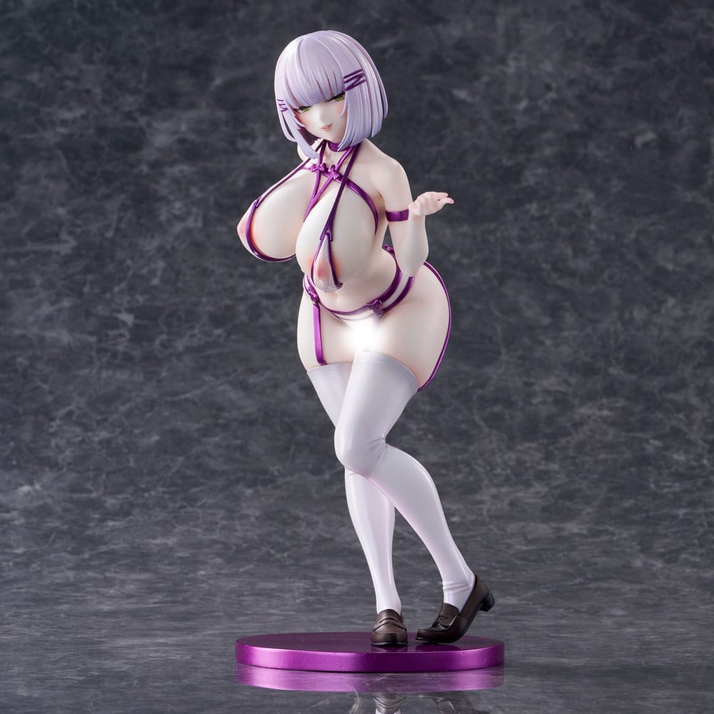 Original Character statuette PVC Silver-haired girl Illustration by Mitsudoue 25 cm