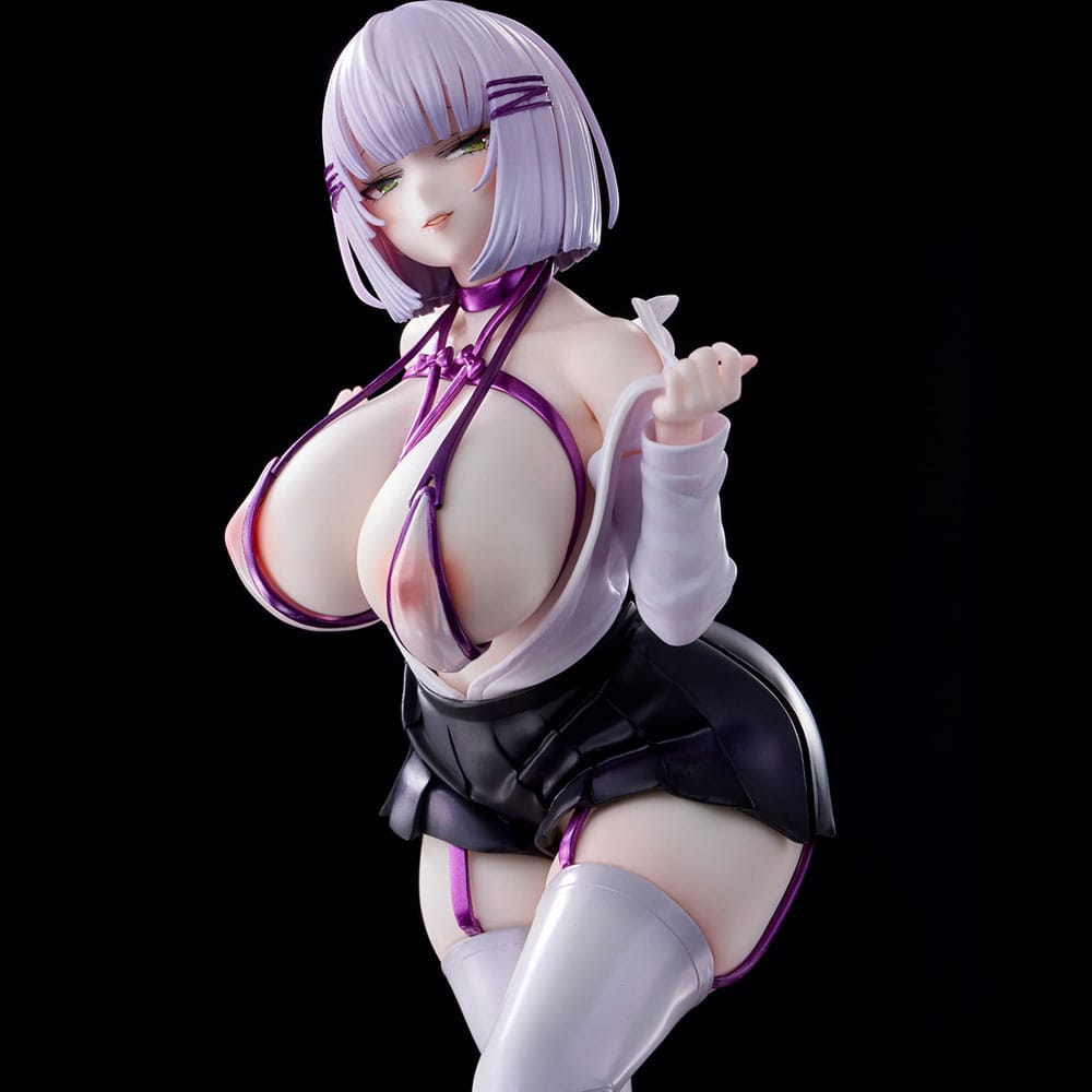 Original Character statuette PVC Silver-haired girl Illustration by Mitsudoue 25 cm