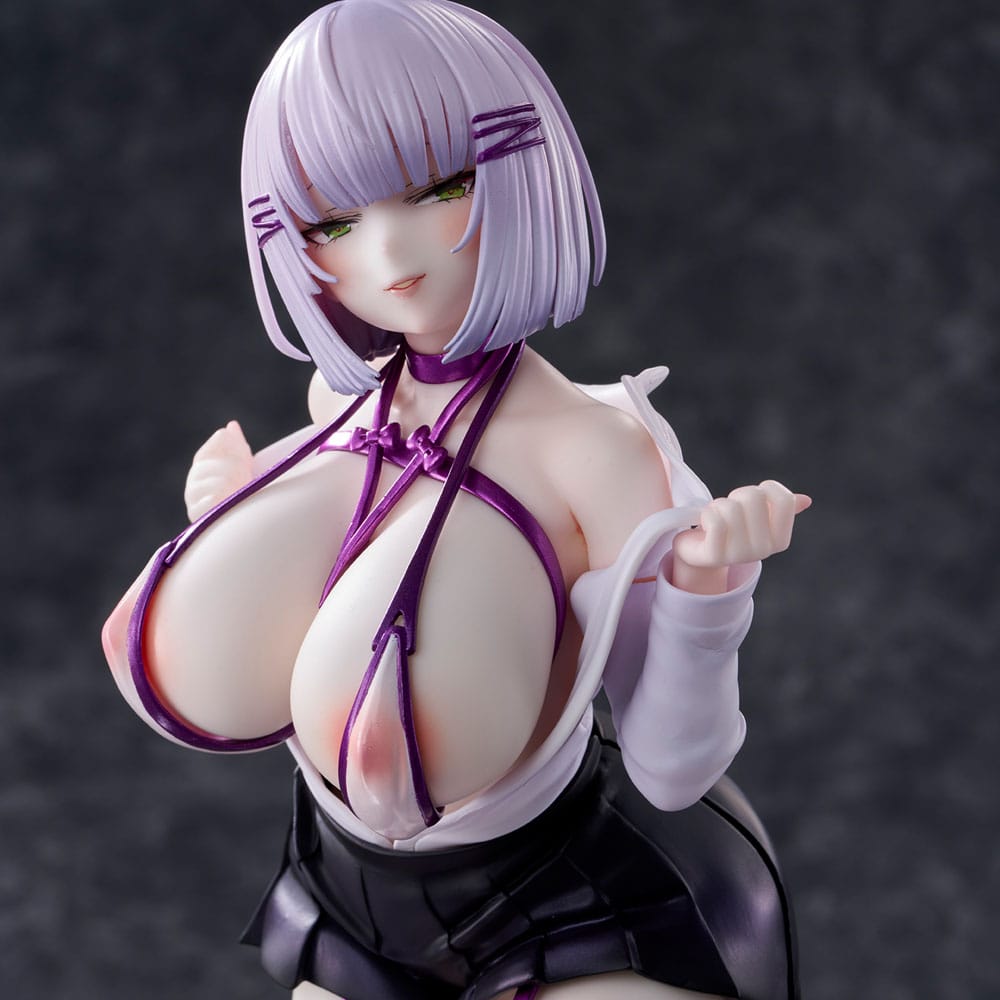 Original Character statuette PVC Silver-haired girl Illustration by Mitsudoue 25 cm