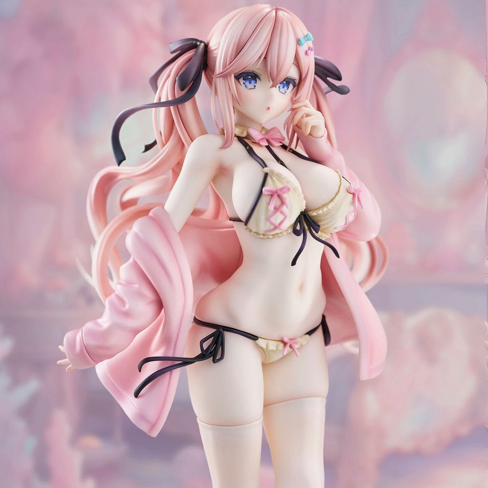 Original Character statuette PVC 1/6 Riko Rihara Little Devil Swimsuit Ver. Illustration by Sayu Ayuma 26 cm