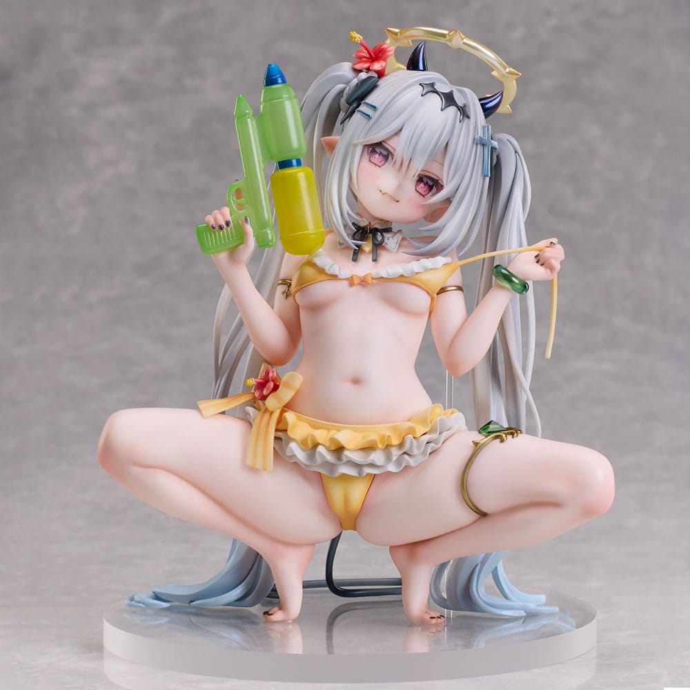 Original Character statuette PVC 1/6 Silver-Haired Girl Illustrated by Chihiro 18 cm