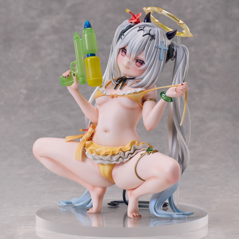 Original Character statuette PVC 1/6 Silver-Haired Girl Illustrated by Chihiro 18 cm