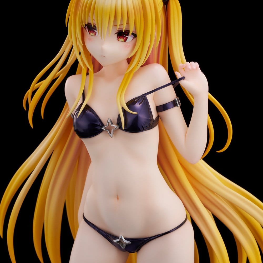 To Love Ru Darkness figurine PVC 1/4 Swimsuit Series Golden Darkness 39 cm