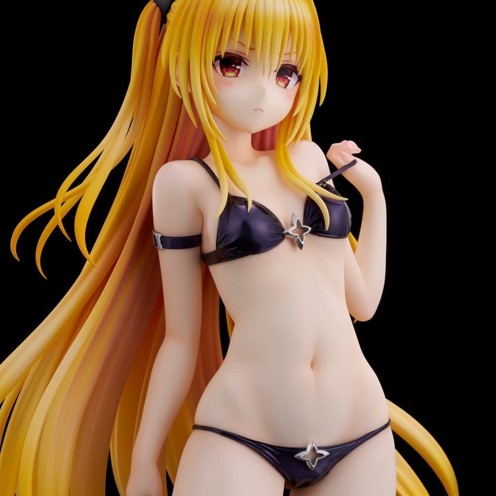 To Love Ru Darkness figurine PVC 1/4 Swimsuit Series Golden Darkness 39 cm