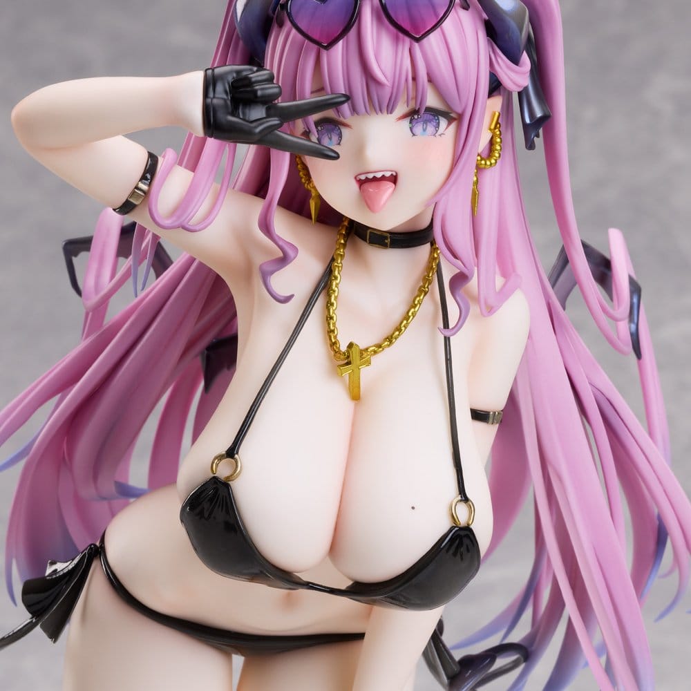 Original Character figurine PVC 1/6 Zakozako-chan Illustration by Shimanun 27 cm