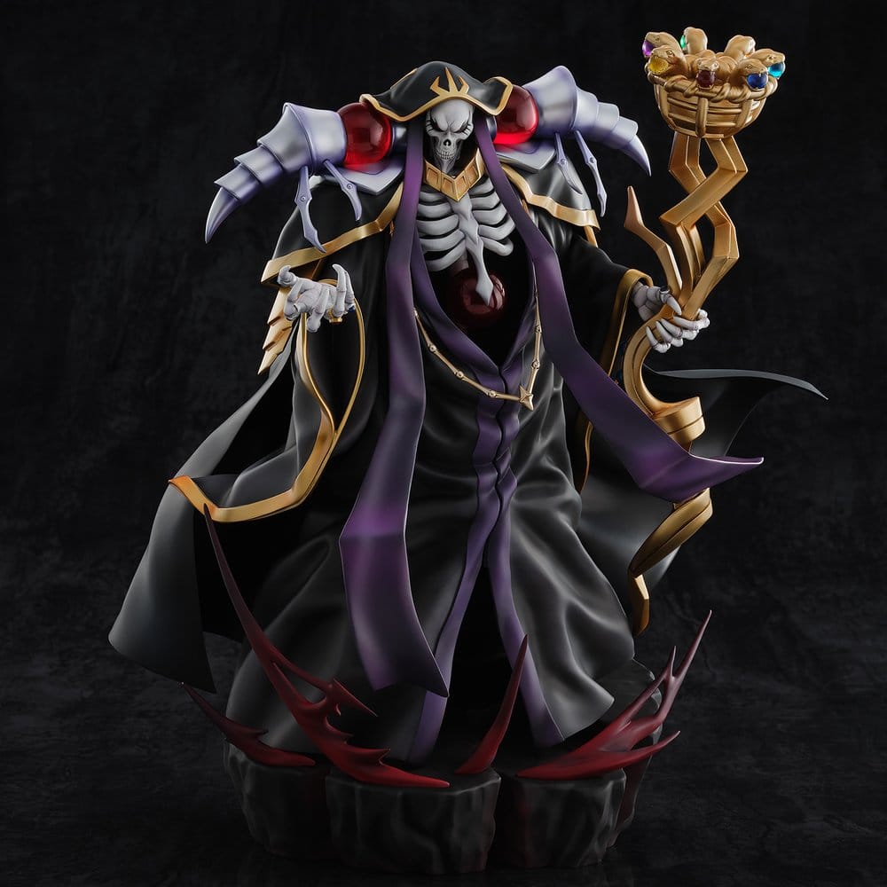 Overlord figurine PVC Ainz Ooal Gown 10th Anniversary so-bin Ver. 34 cm