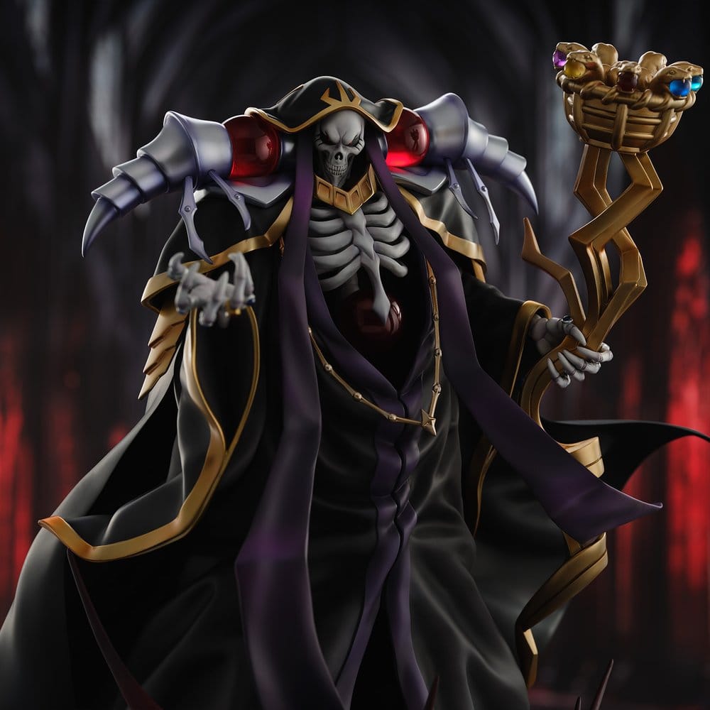 Overlord figurine PVC Ainz Ooal Gown 10th Anniversary so-bin Ver. 34 cm