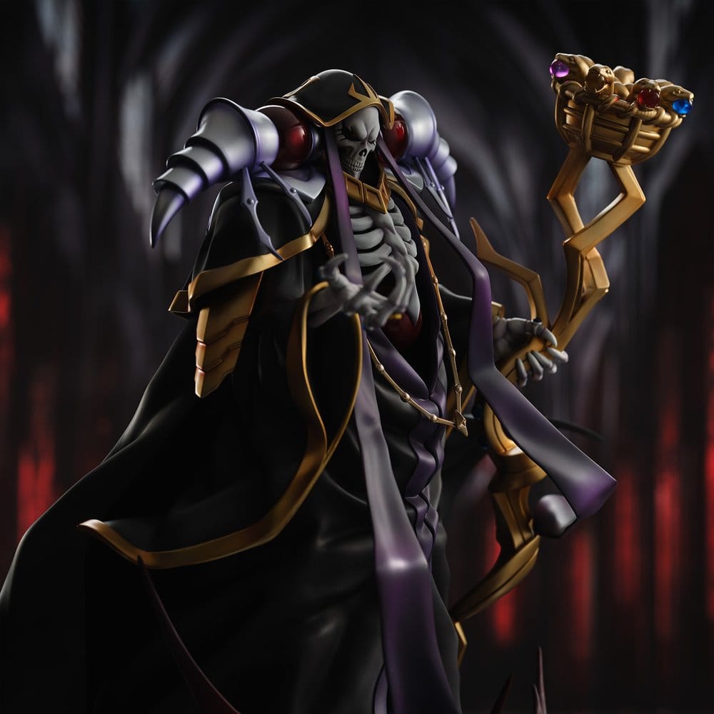 Overlord figurine PVC Ainz Ooal Gown 10th Anniversary so-bin Ver. 34 cm
