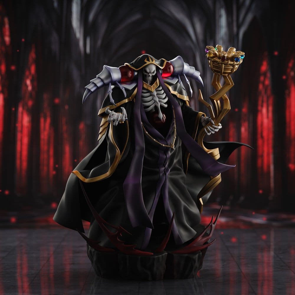 Overlord figurine PVC Ainz Ooal Gown 10th Anniversary so-bin Ver. 34 cm