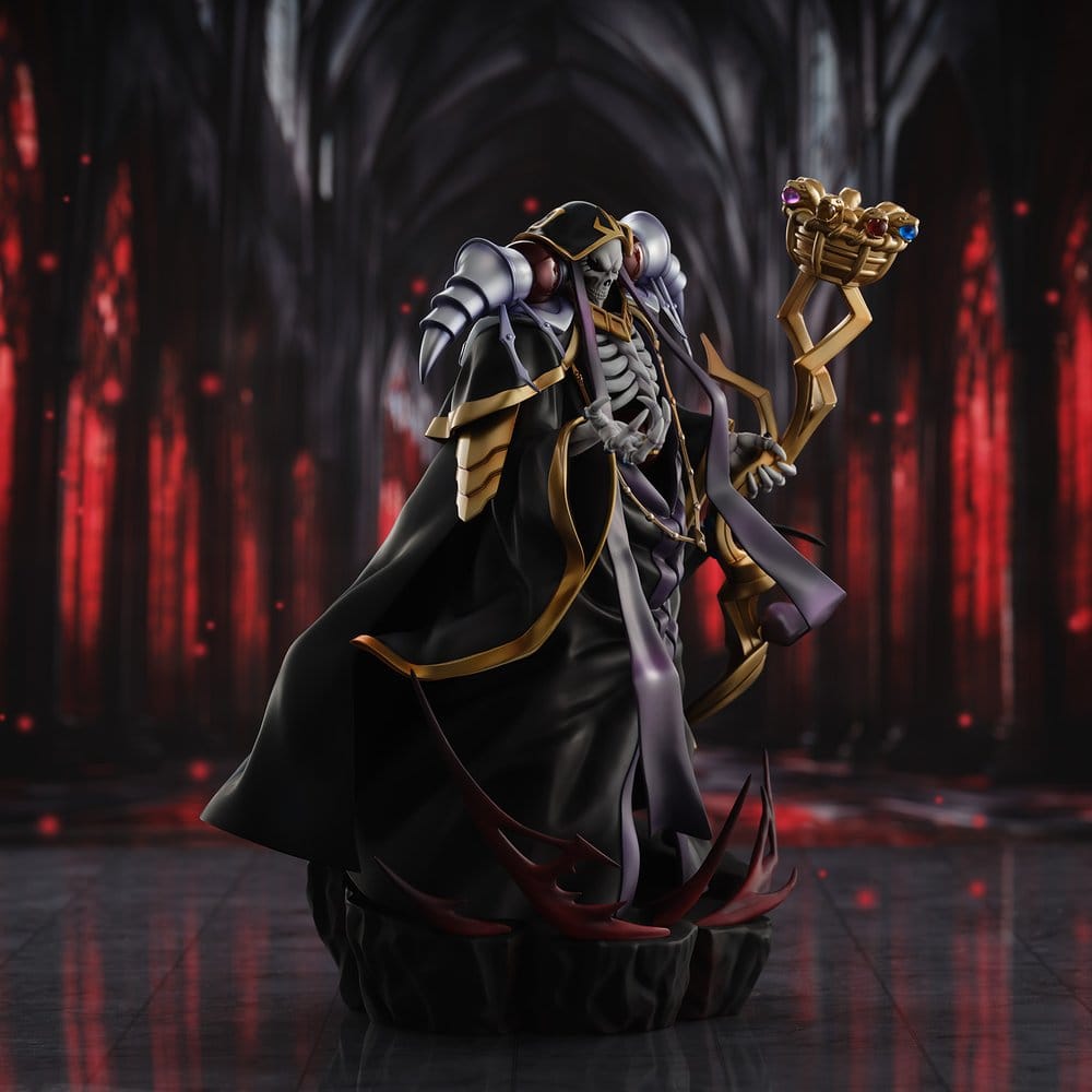 Overlord figurine PVC Ainz Ooal Gown 10th Anniversary so-bin Ver. 34 cm