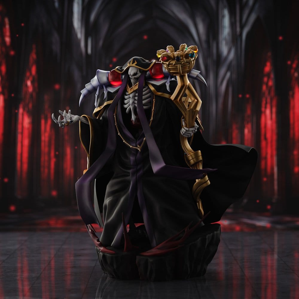 Overlord figurine PVC Ainz Ooal Gown 10th Anniversary so-bin Ver. 34 cm