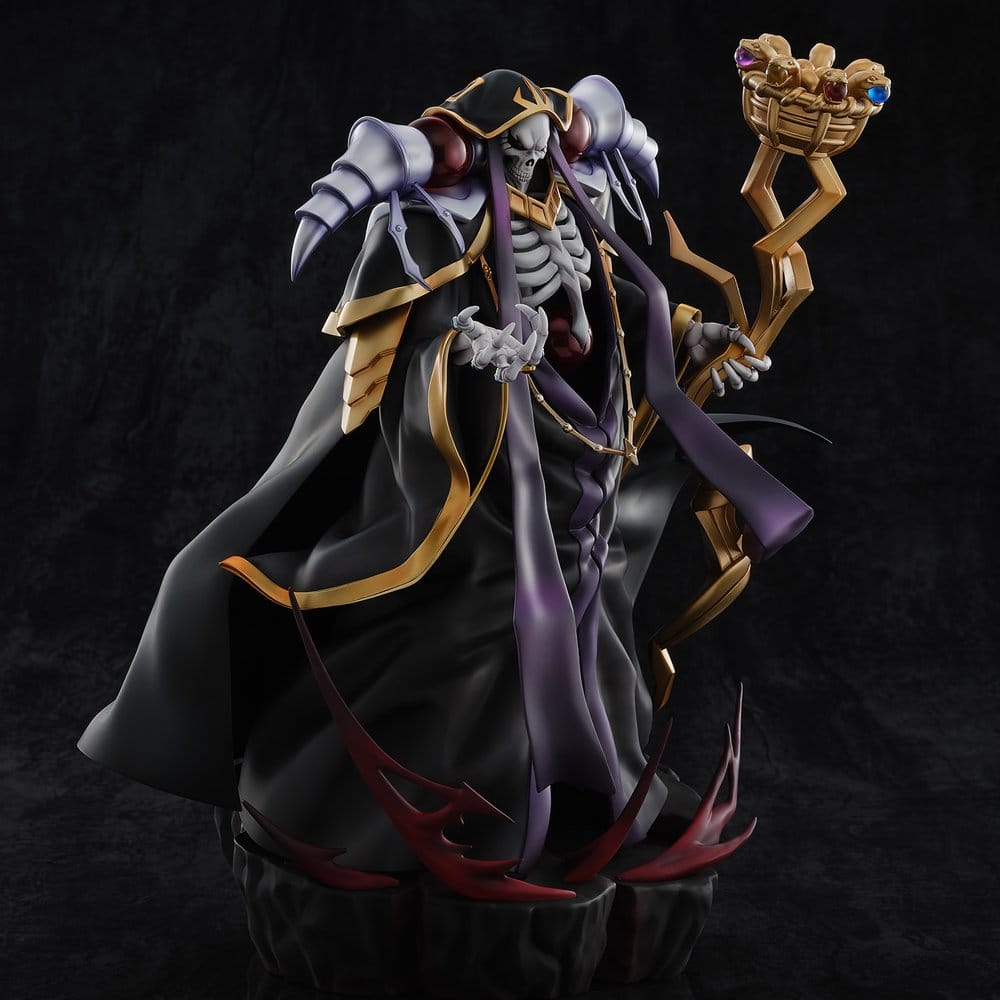 Overlord figurine PVC Ainz Ooal Gown 10th Anniversary so-bin Ver. 34 cm