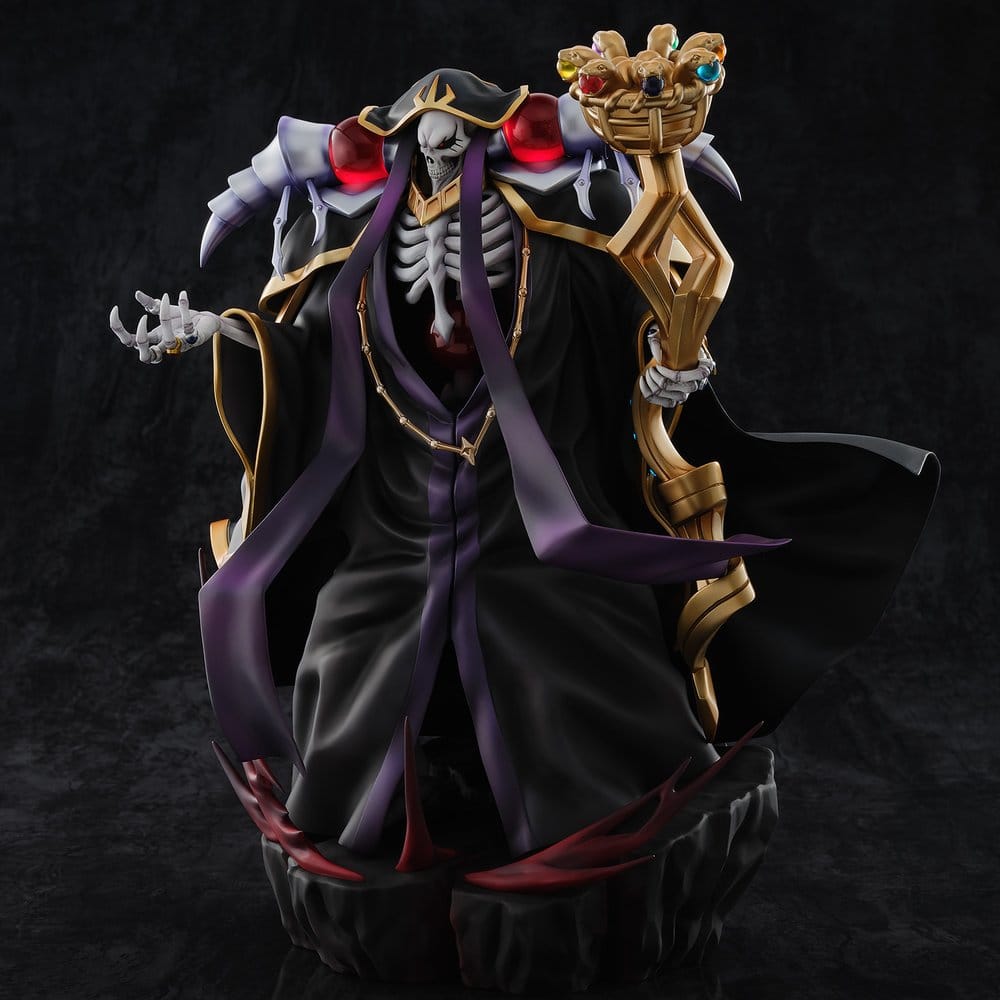 Overlord figurine PVC Ainz Ooal Gown 10th Anniversary so-bin Ver. 34 cm