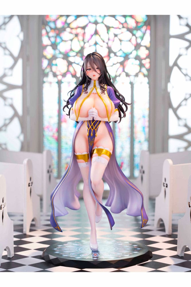 Original Character statuette PVC 1/6 The Nun Prayer Petrone Illustration by Ogre 29 cm