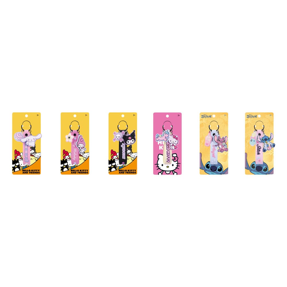 Sanrio assortiment porte-clés Hello Kitty & Friends FunKey Chains (24)