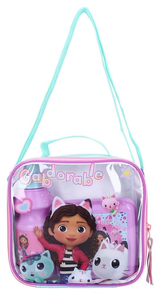Gabby et la Maison Magique sac en toile lunch Set So Yummy 12 cm