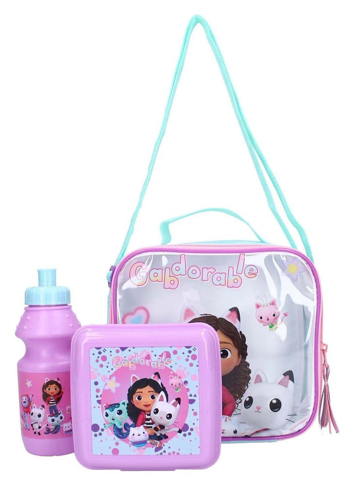 Gabby et la Maison Magique sac en toile lunch Set So Yummy 12 cm