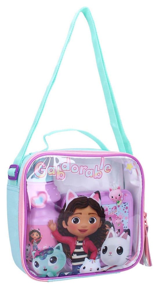 Gabby et la Maison Magique sac en toile lunch Set So Yummy 12 cm