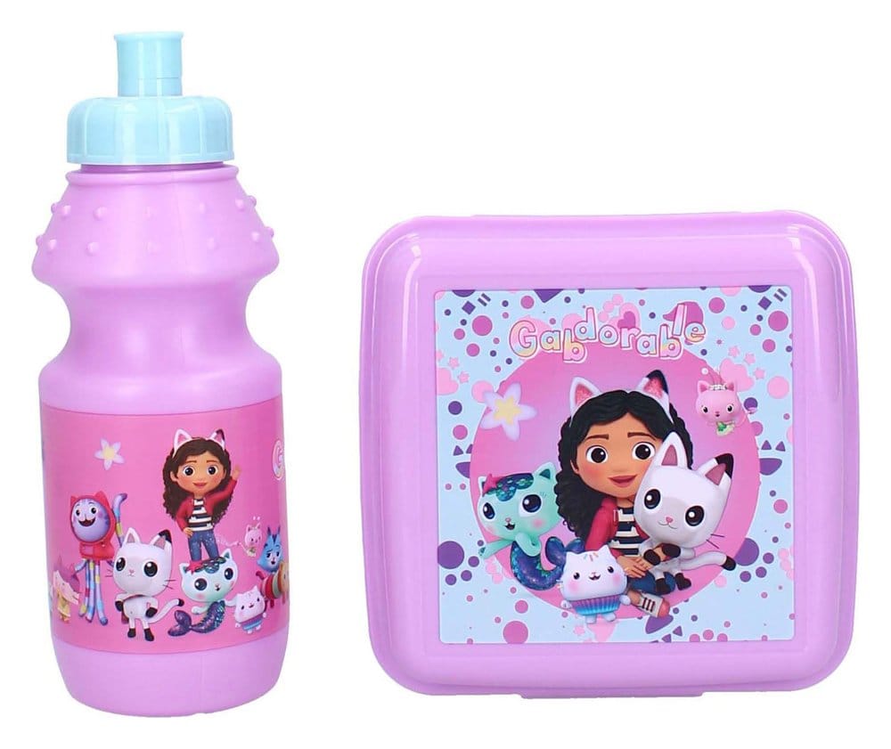 Gabby et la Maison Magique sac en toile lunch Set So Yummy 12 cm
