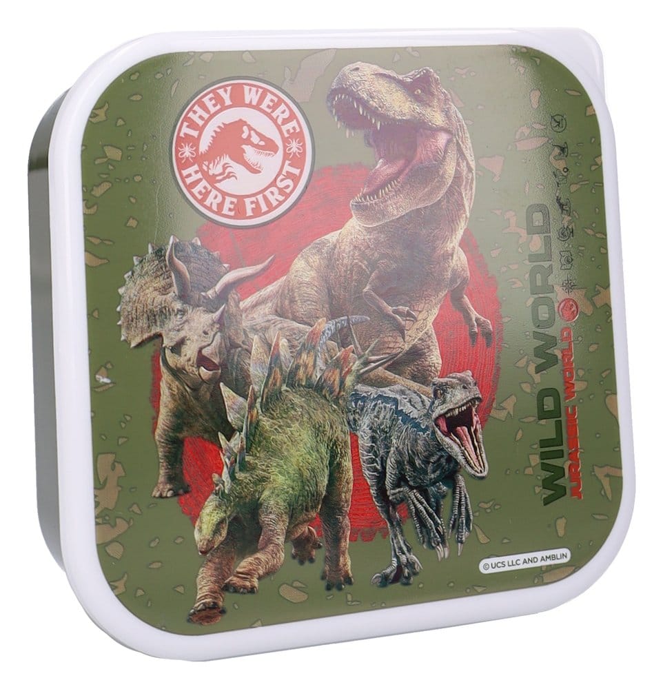 Jurassic World Boîte à Goûter Set Fresh Bites 12 cm