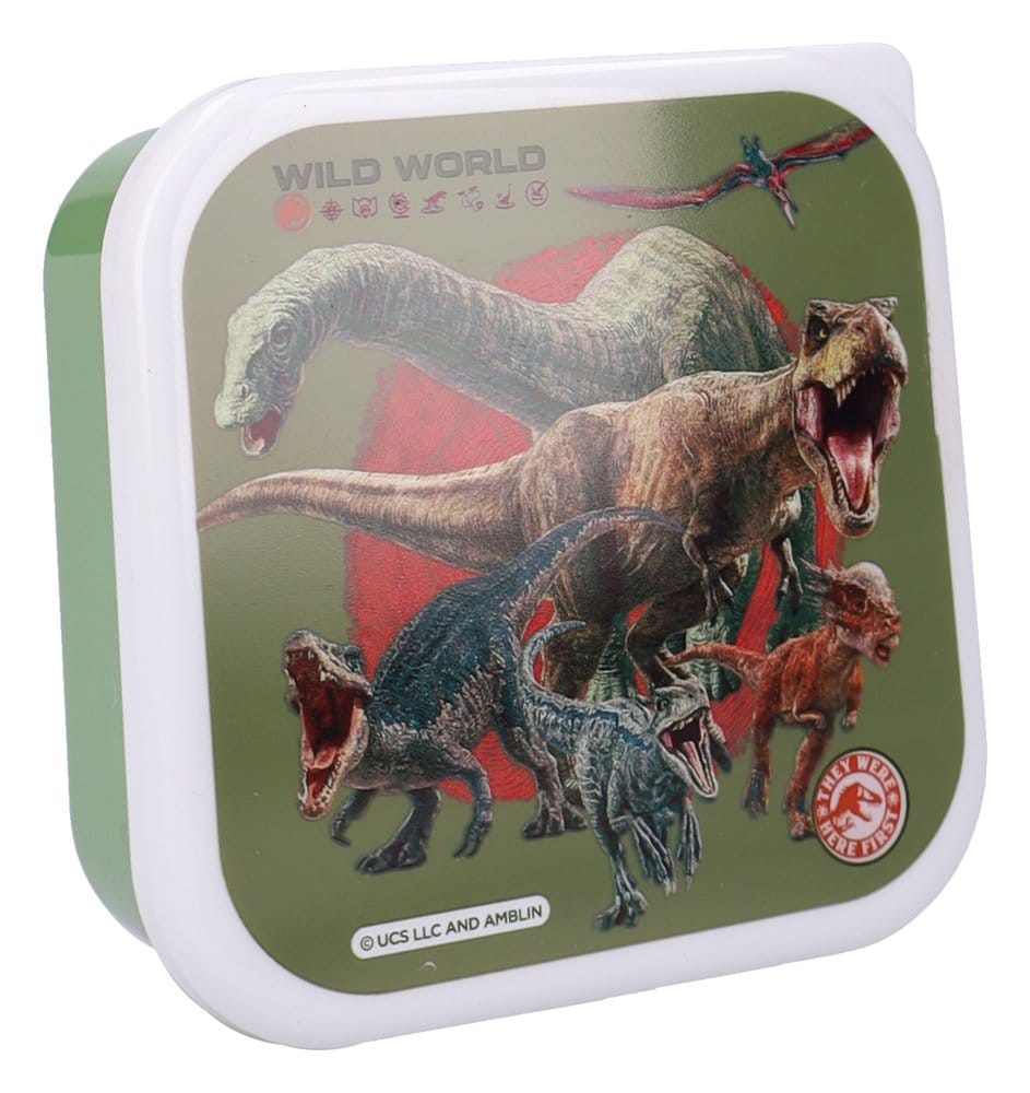 Jurassic World Boîte à Goûter Set Fresh Bites 12 cm