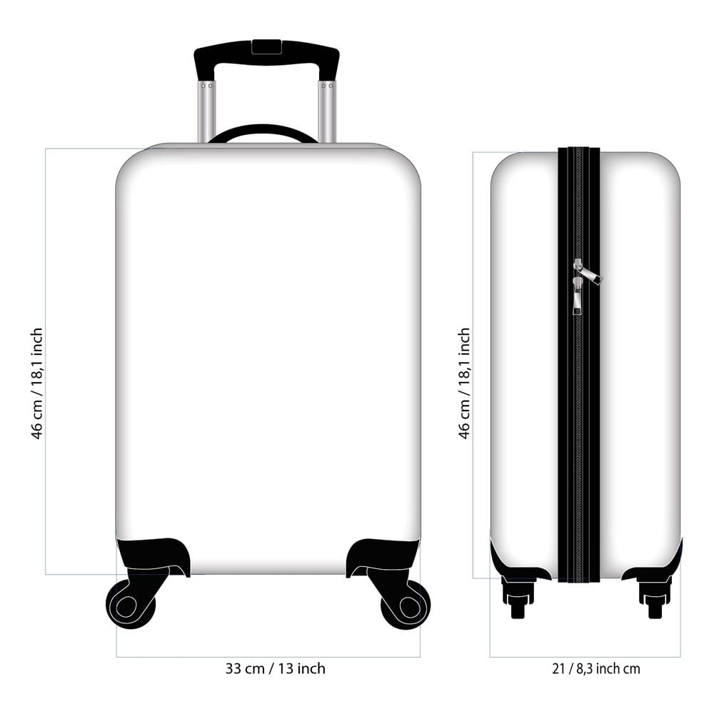 Lilo et Stitch - Valise trolley Ohana Forever