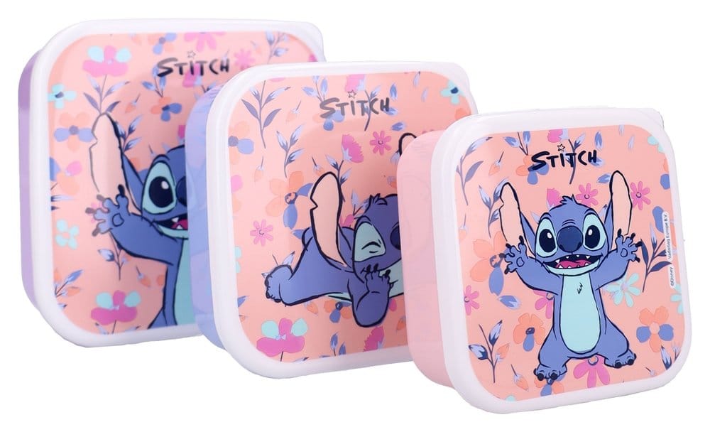 Lilo et Stitch Boîte à Goûter Set Fresh Bites 12 cm