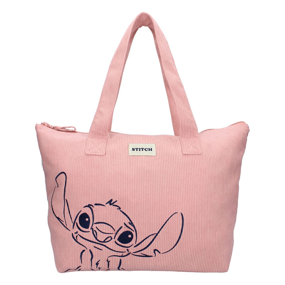 Lilo & Stitch sac shopping Stitch Obsessed pêche