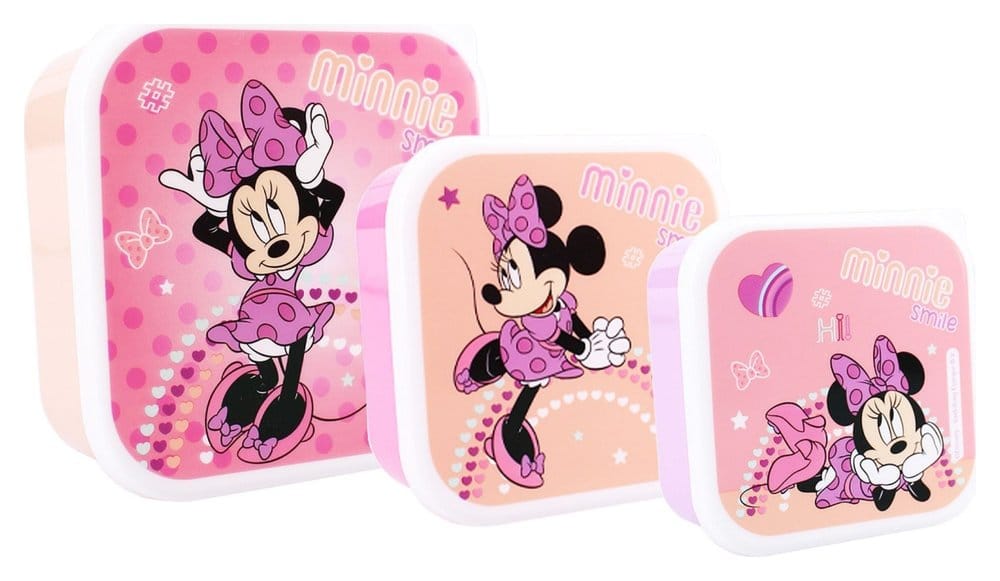 Minnie Mouse Boîte à goûter Set Fresh Bites 12 cm