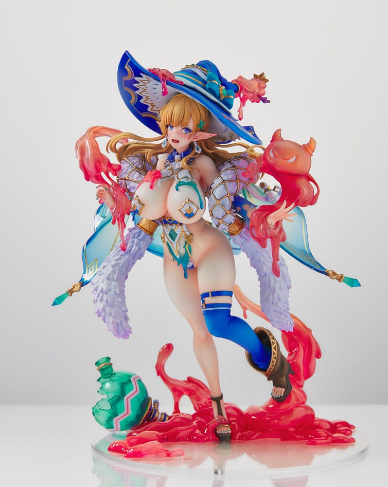 Original Character statuette PVC Elf Village Series 1/6 15th Villager Milklinde Antenna Shop Limited Ver. 25 cm