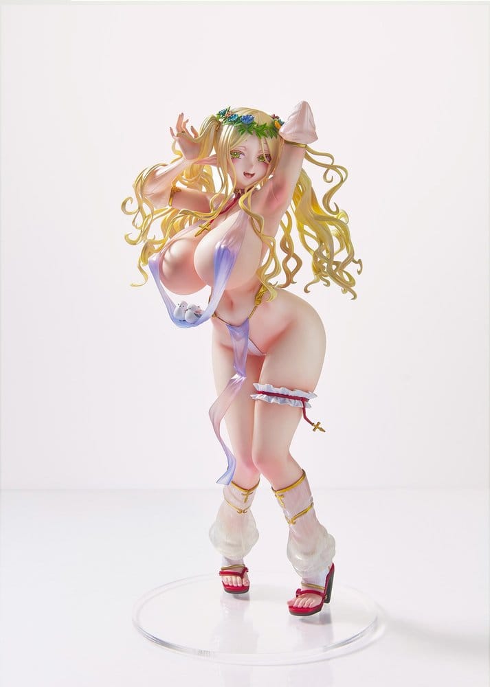 Original Character figurine PVC 1/6 Elf Village Fourth Villager Priscilla Ritual Bathing Suit Ver. Antenna Shop Limited Edition 25 cm