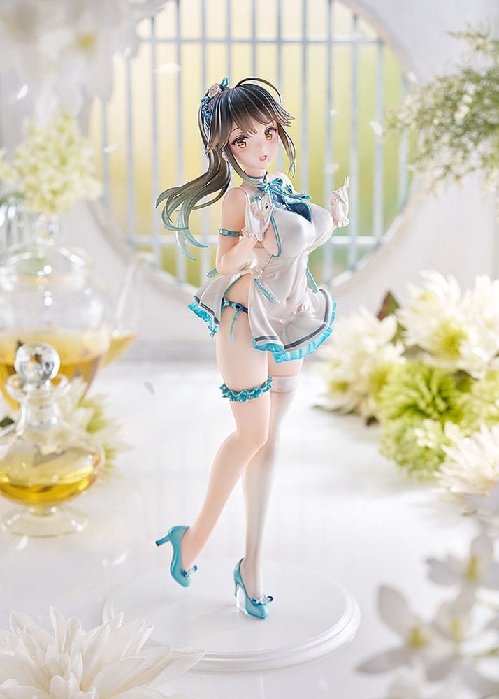 Avian Romance Pink Label 5 statuette PVC 1/6 Ponytail Girl: Qipao 29 cm