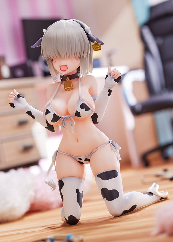Uzaki-chan Wants to Hang Out! 2nd Season figurine PVC 1/7 Yanagi Uzaki (Cow Bikini) (re-run) 15 cm