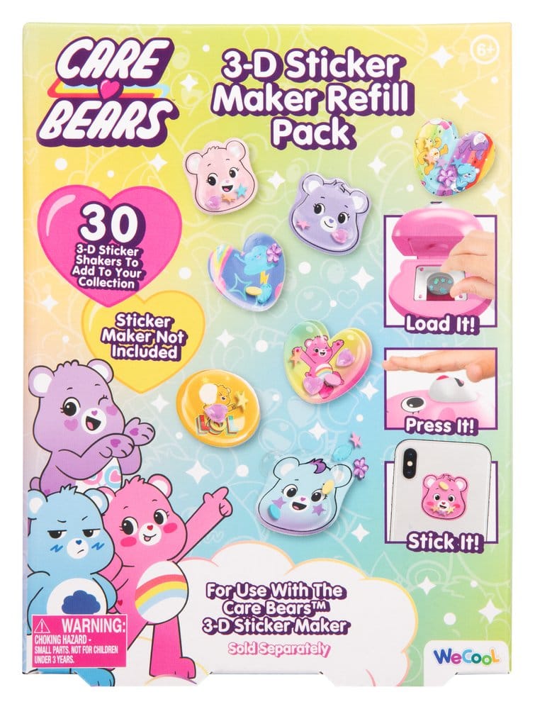 Bisounours Recharges pour Machine à Stickers 3D