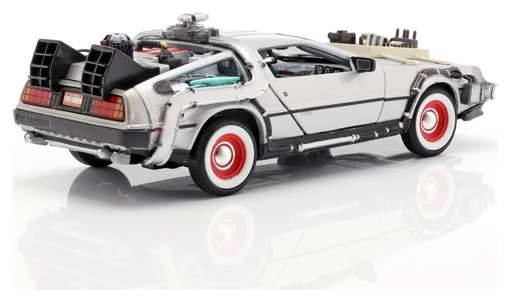 Retour vers le Futur III DeLorean LK Coupe 1981 1/24 métal 18 cm