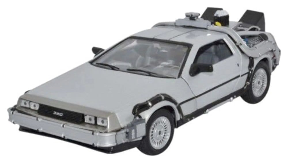 Retour vers le Futur II DeLorean LK Coupe 1981 1/24 métal 18 cm