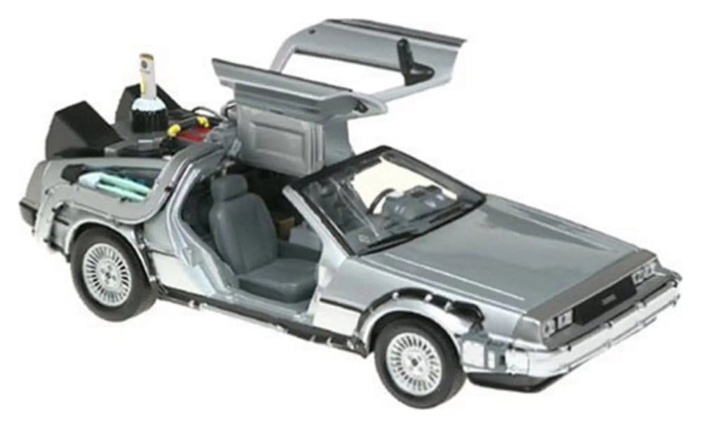 Retour vers le Futur II DeLorean LK Coupe 1981 1/24 métal 18 cm