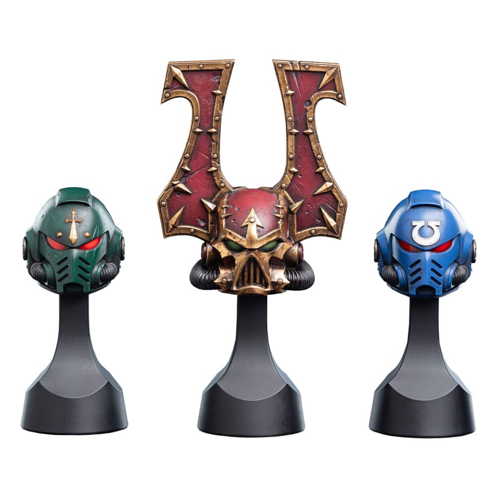 Warhammer 40,000 réplique 1/4 Khorne Berzerker Helm 20 cm