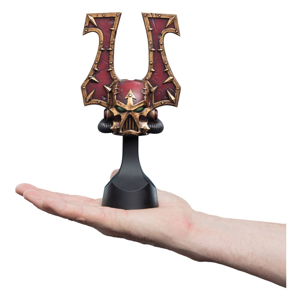 Warhammer 40,000 réplique 1/4 Khorne Berzerker Helm 20 cm
