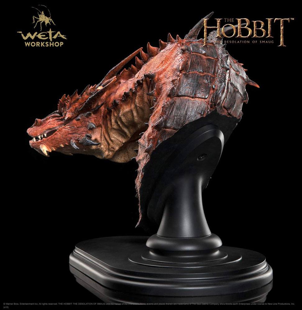 Le Hobbit La Désolation de Smaug buste Smaug 36 cm