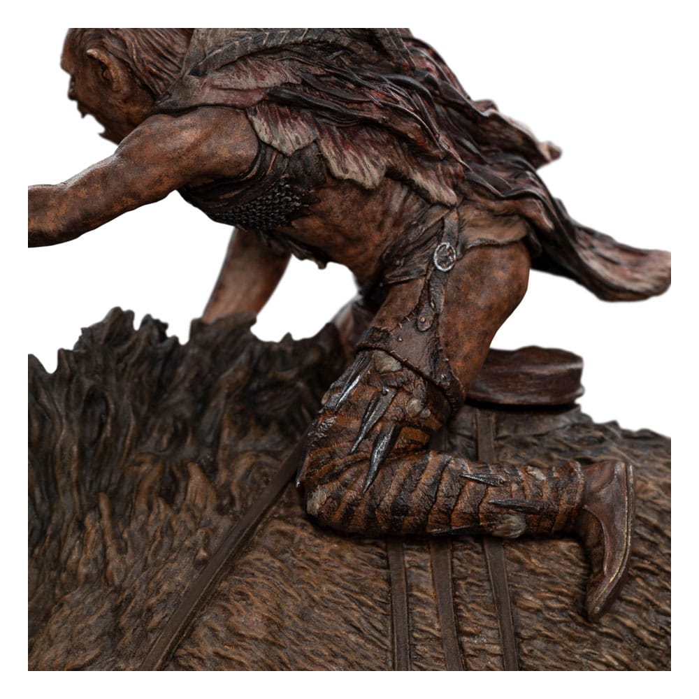 Le Seigneur des Anneaux statuette Sharkû on Warg 18 cm