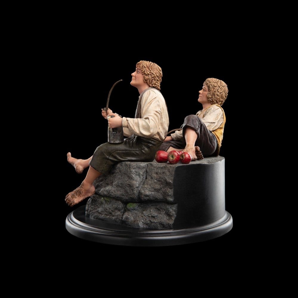 Le Seigneur des Anneaux statuette Merry et Pippin 12 cm