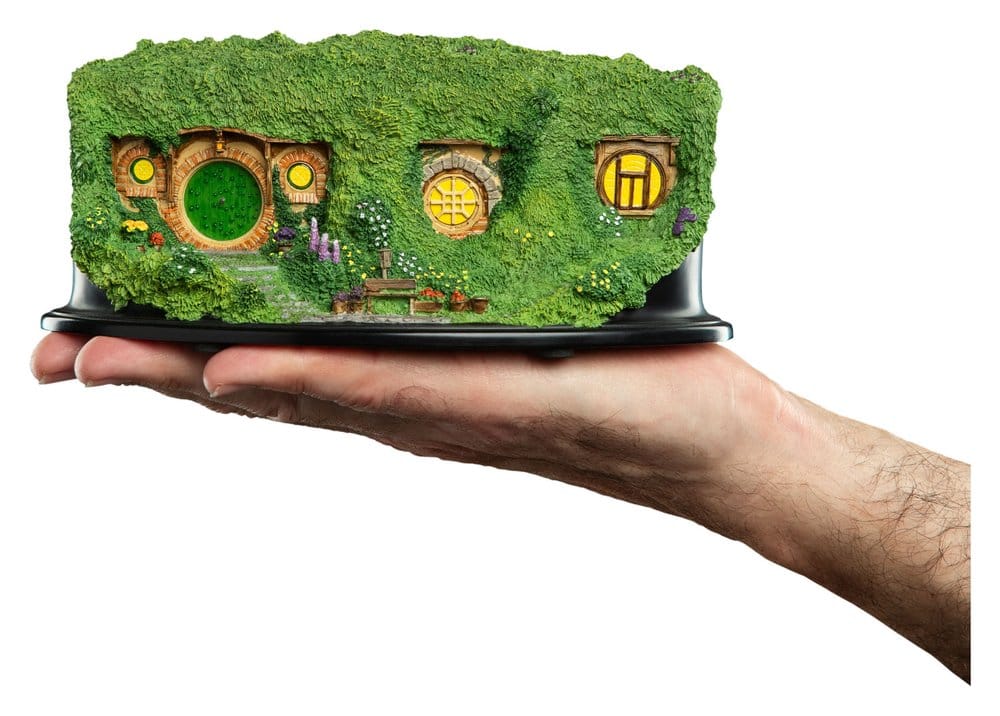 Le Seigneur des Anneaux Environnement Hobbit Hole - Bag End - Illuminated Edition 7 cm