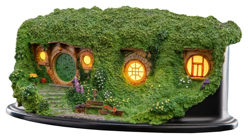Le Seigneur des Anneaux Environnement Hobbit Hole - Bag End - Illuminated Edition 7 cm