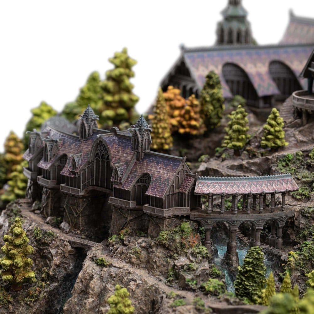 Le Seigneur des Anneaux Environnement Miniature Rivendell 28 cm