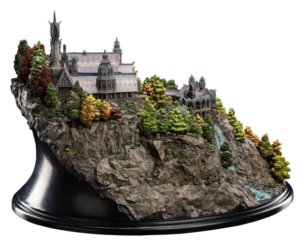 Le Seigneur des Anneaux Environnement Miniature Rivendell 28 cm