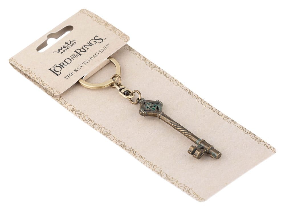 Le Seigneur des Anneaux porte-clés The Key to Bag End 8 cm