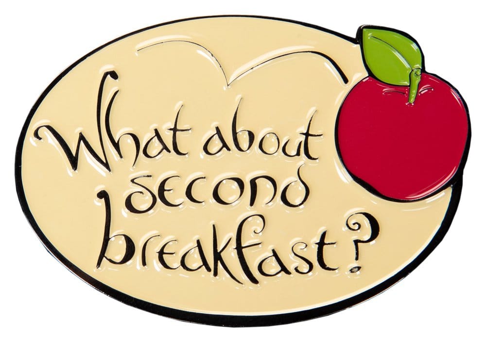 Le Seigneur des Anneaux aimant What About Second Breakfast? (Enamel) 7 cm