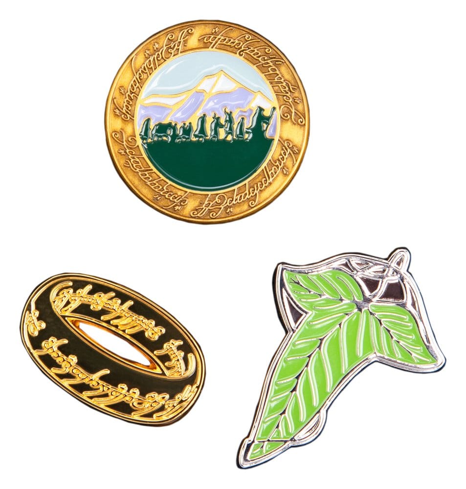 Le Seigneur des Anneaux Trilogie Set de pin's A Ringbearer's Journey